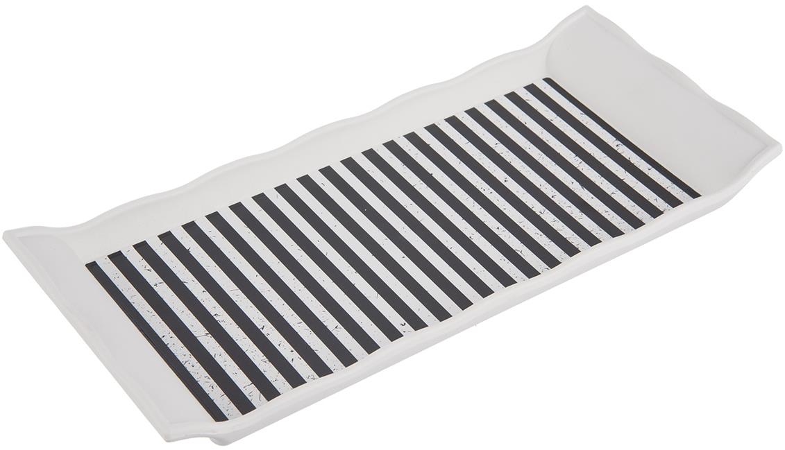 ORION Tác Retro 29,5 × 13 cm černobílý