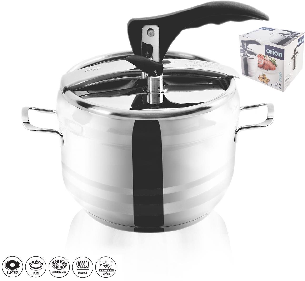 ORION Tlakový hrnec nerez PROFI 3.5l