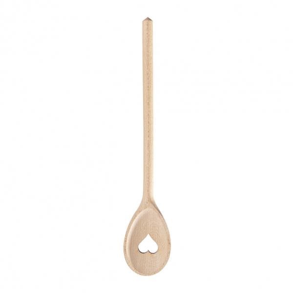 ORION Vařečka dřevo oválná 30 cm SRDCE