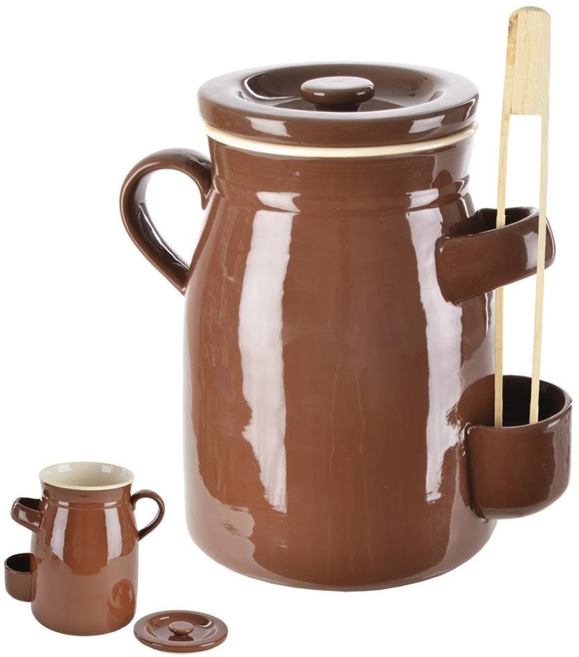 ORION Hrnec na nakládání+kleště 2,5 l ZELÁK