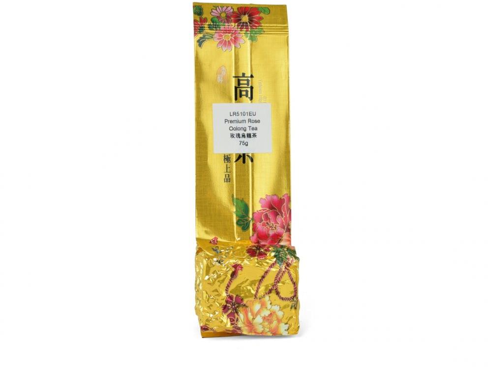 ORIENTAL Polozelený aromatizovaný čaj Formosa Premium Rose Oolong - 75 g