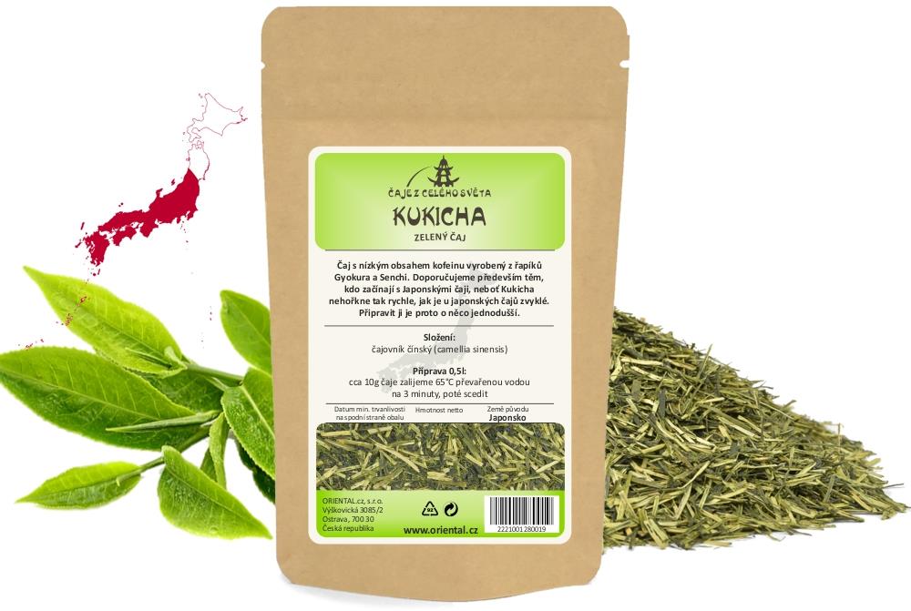 ORIENTAL Zelený čaj Japan Kukicha 200 g