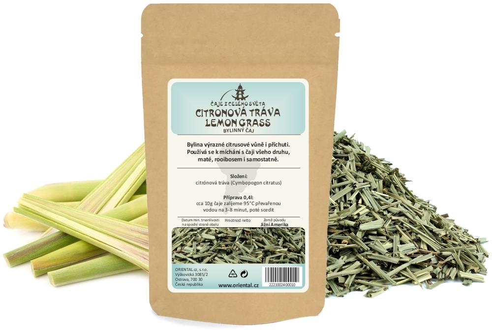 ORIENTAL Bylinný čaj Citronová tráva (Lemon Grass) - 250 g