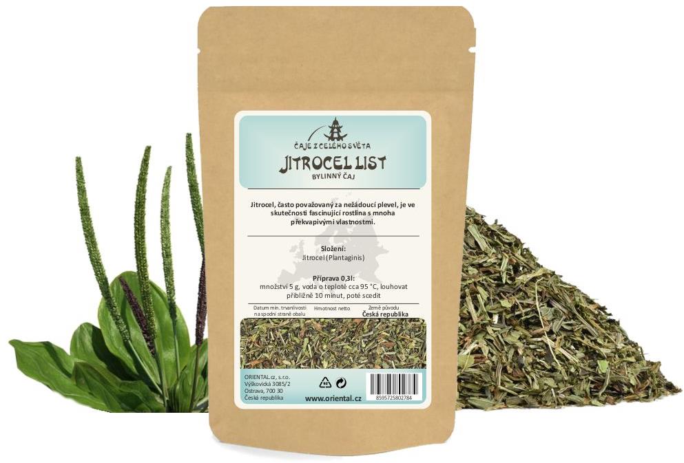 ORIENTAL Bylinný čaj Jitrocel list - řez (Plantaginis) - 200 g