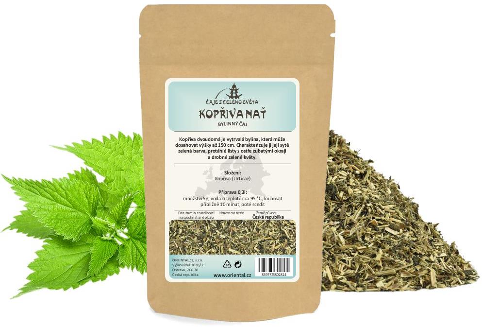 ORIENTAL Bylinný čaj Kopřiva nať - řez (Urticae) - 200 g
