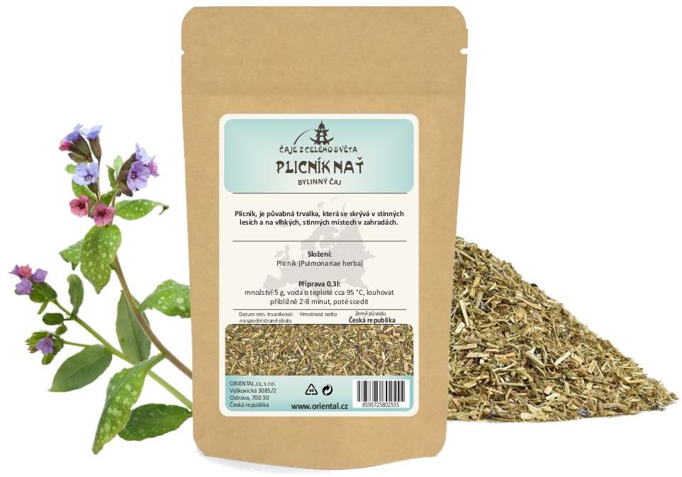 ORIENTAL Bylinný čaj Plicník nať (Pulmonariae herba) - 200 g