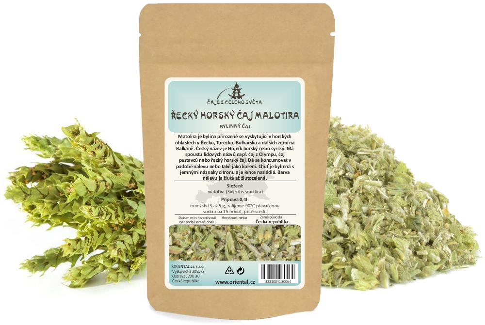 ORIENTAL Bylinný čaj Řecký horský čaj Malotira - 50 g