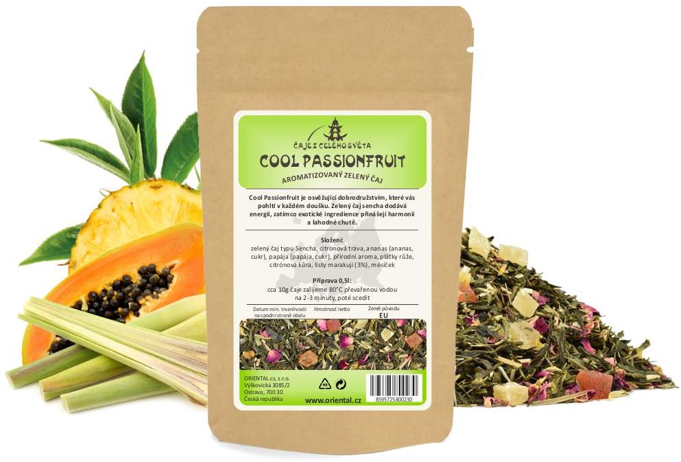 Zelený aromatizovaný čaj Cool Passionfruit - 50 g