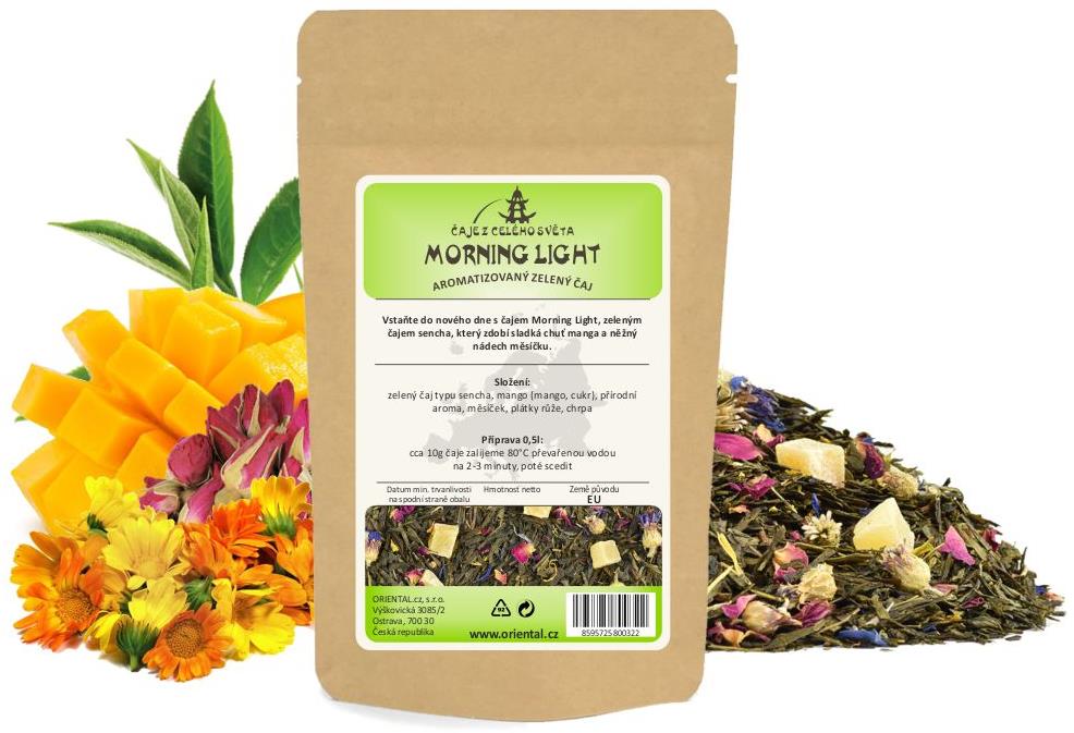 Zelený aromatizovaný čaj Morning Light - 50 g