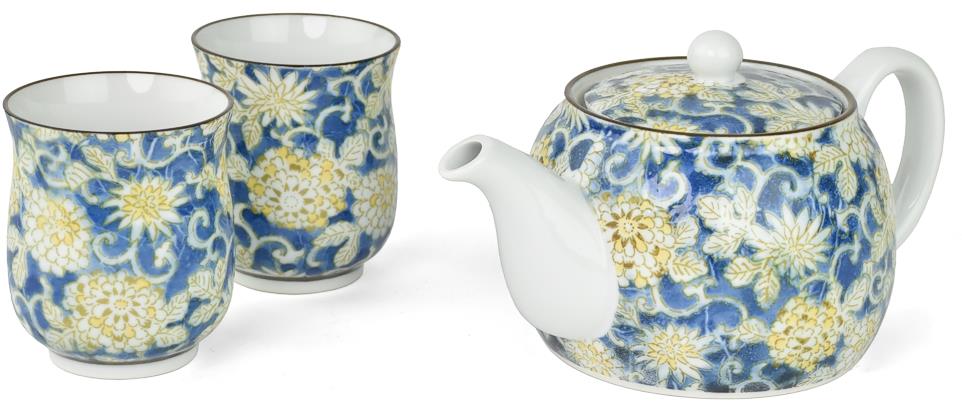 ORIENTAL Porcelánová souprava Japan Tea Blue Flower 3 ks