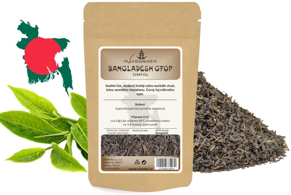 ORIENTAL černý čaj Bangladesh GFOP, 250 g