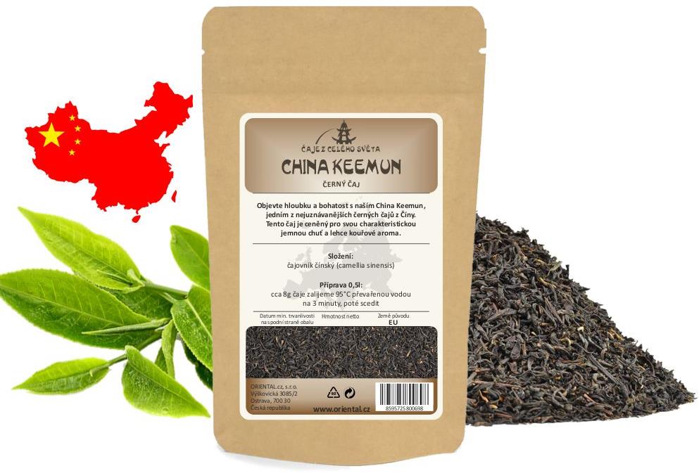 ORIENTAL černý čaj China Keemun, 200 g