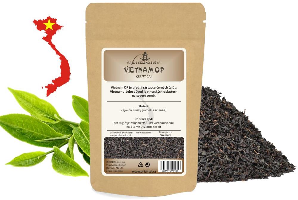 ORIENTAL černý čaj Vietnam OP, 200 g
