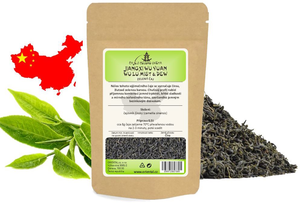 Oriental Zelený čaj China Jiangxi Wu Yuan Wu Lu Mist & Dew 100 g