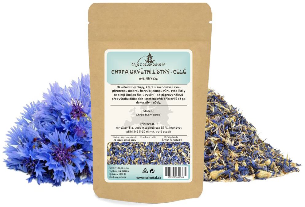 Oriental Bylinný čaj Chrpa okvětní lístky - celé (Centaurea) 100 g