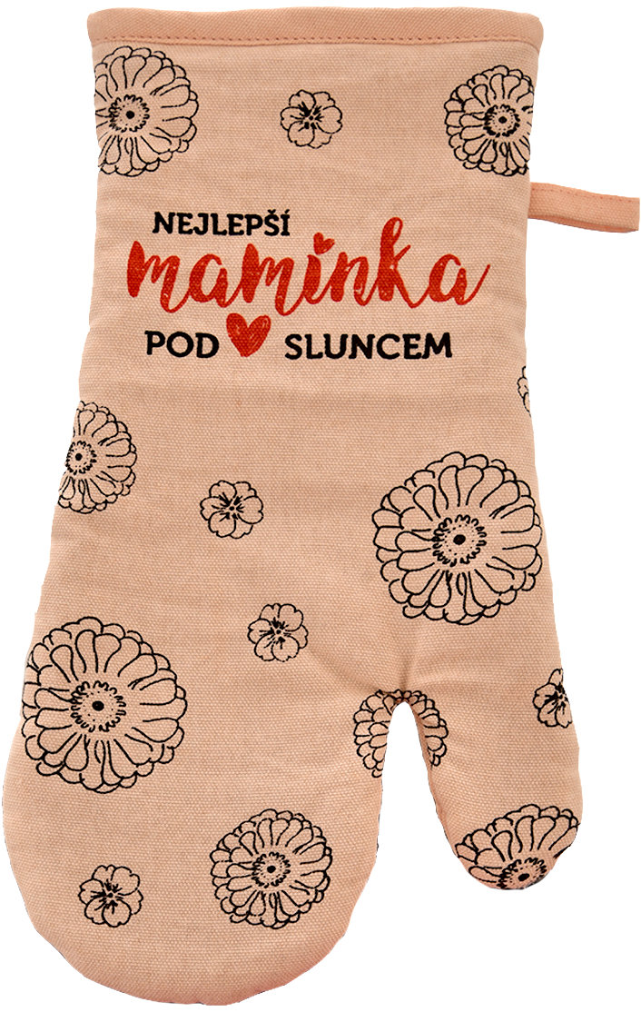 ORION Chňapka bavlna + magnet Nejlepší maminka CZ