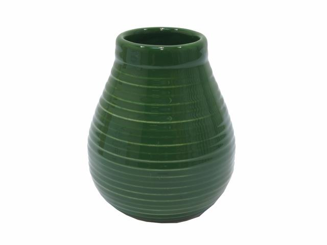 ORIENTAL Keramická kalabasa Standard Yerba Maté Zelená 350 ml