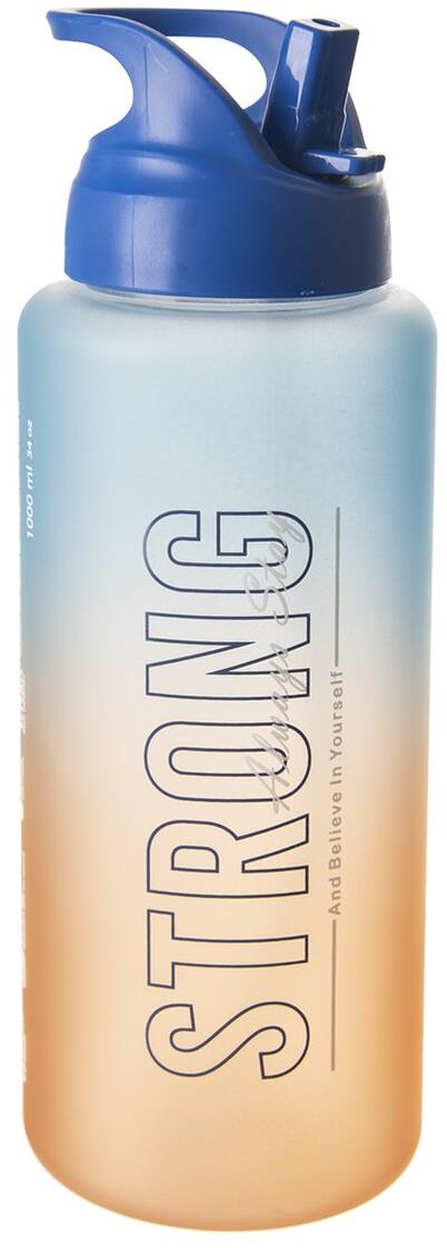 ORION Láhev Moly tritan uzávěr blue-orange 1 l