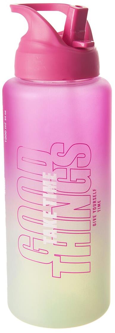 ORIO Láhev Moly tritan uzávěr pink-green 1 l