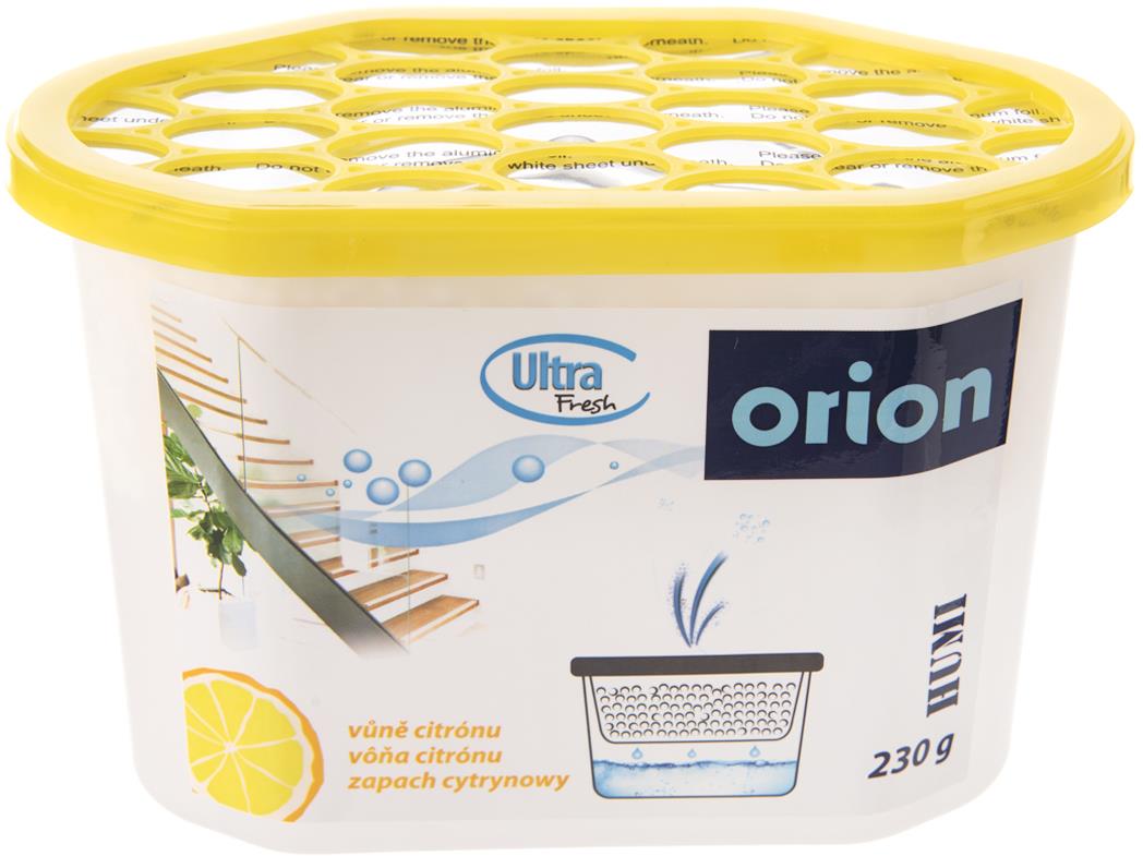 ORION Pohlcovač vlhkosti a osvěžovač vzduchu Humi 230 g citron
