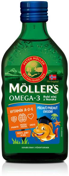 Möller’s Omega 3 Ovocná příchuť 250 ml