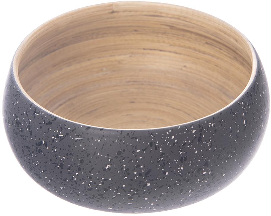 ORION Miska 14 cm servírovací šedá, točený bambus