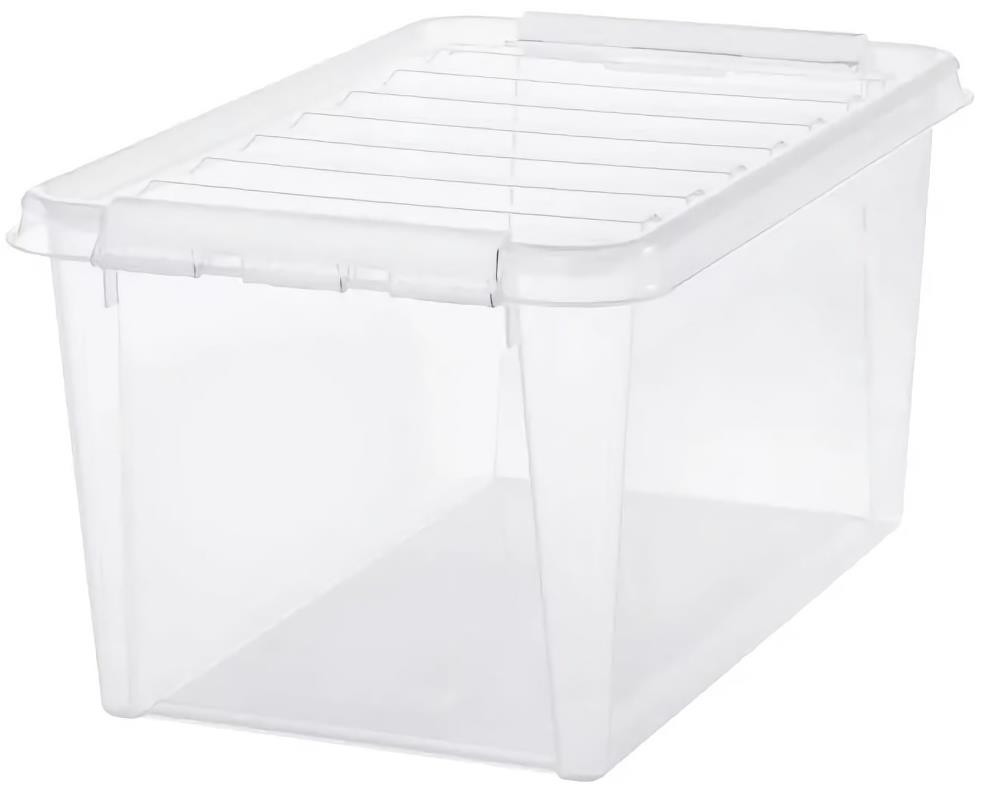 ORTHEX CLASSIC Úložný box 46 l 31 × 59 × 39 cm bílé klipy