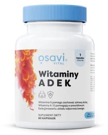Osavi ADEK, 60 softgel kapslí