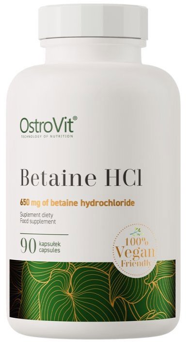 OstroVit Betain HCl VEGE, 90 kapslí