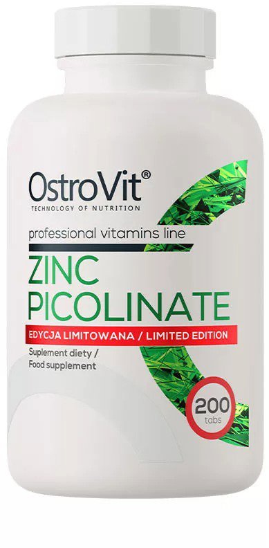 OstroVit Zinek Pikolinát, 200 tablet