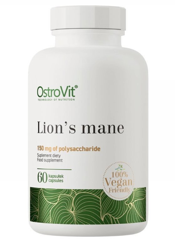 OstroVit Lion's Mane VEGE 60 kapslí