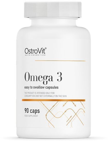 OstroVit Omega 3, Snadné polykání, 90 tobolek