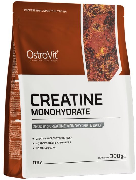 OstroVit Kreatin monohydrát, 300 g, cola