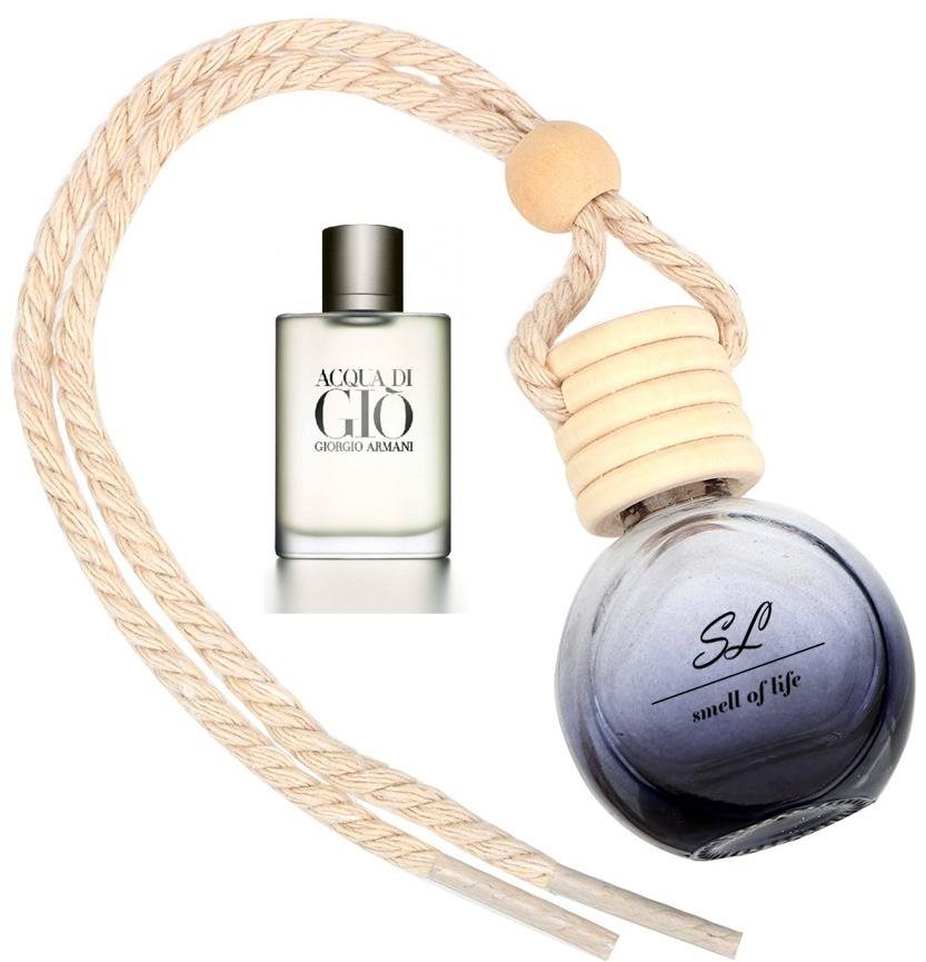 Smell of Life Luxusní vůně do auta inspirovaná vůní toaletní vody GIORGIO ARMANI Acqua di Gio 10 ml