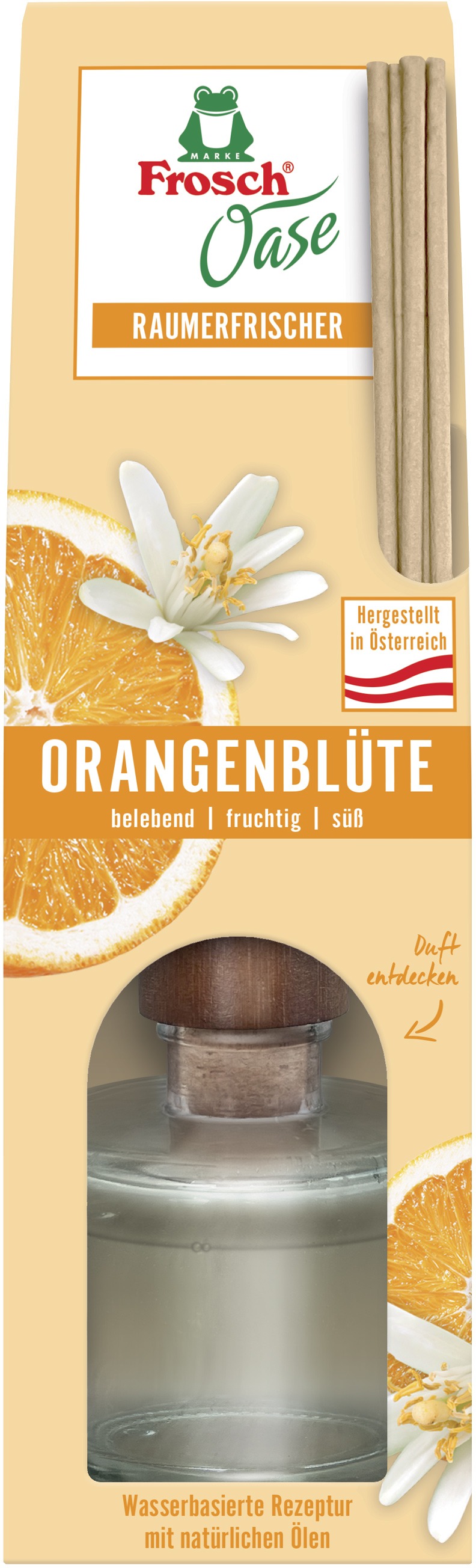 FROSCH Oase aroma difuzér Pomerančový háj 90 ml
