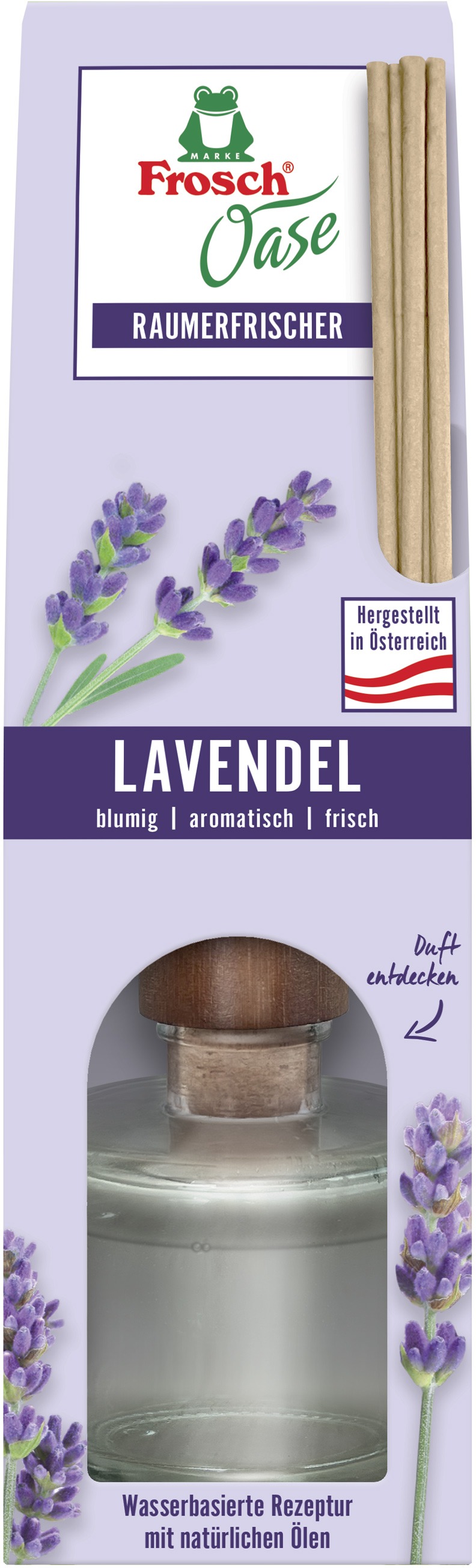 FROSCH Oase aroma difuzér Levandule 90 ml