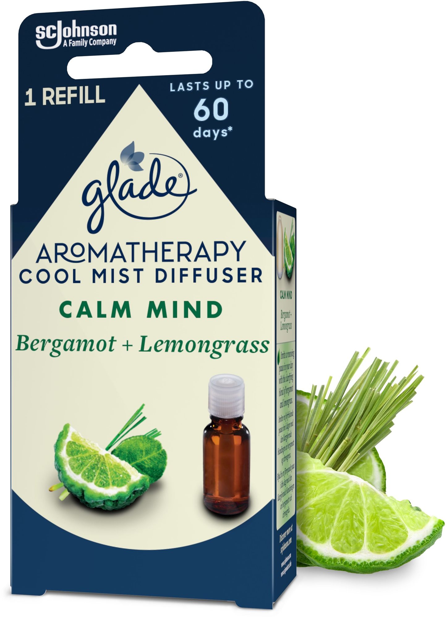 GLADE Aromatherapy Cool Mist Diffuser Calm Mind náplň 17,4 ml