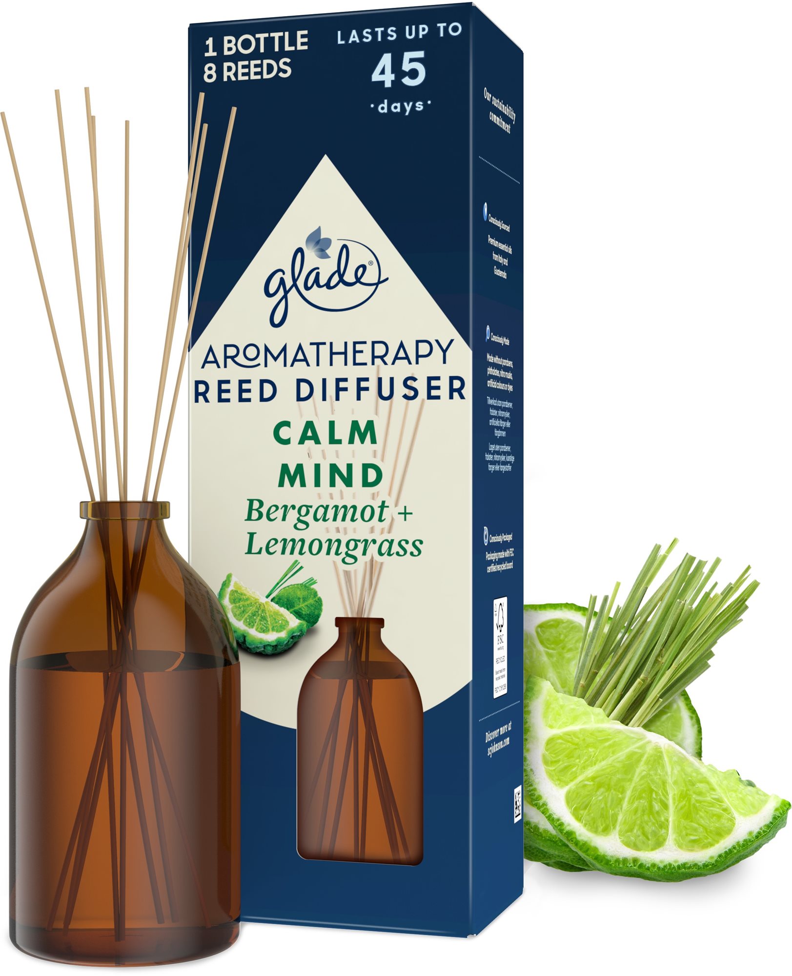 GLADE Aromatherapy Vonné tyčinky Calm Mind 80 ml