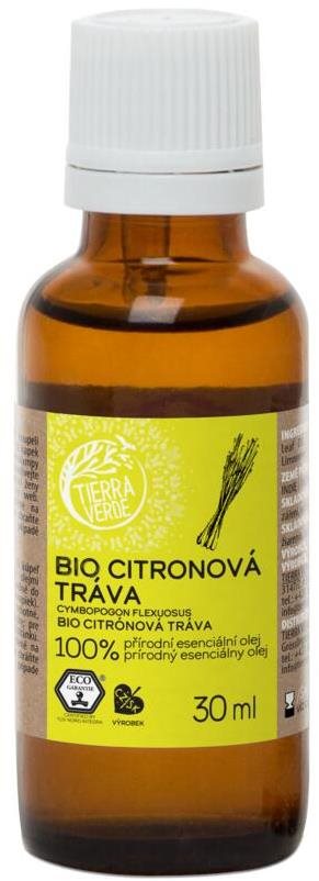 TIERRA VERDE BIO Citronová tráva 30 ml