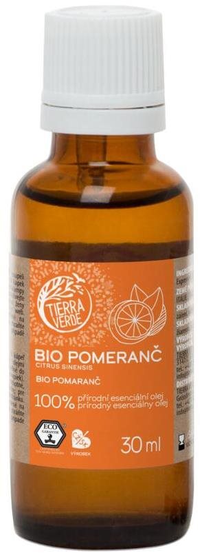 TIERRA VERDE BIO Pomeranč 30 ml