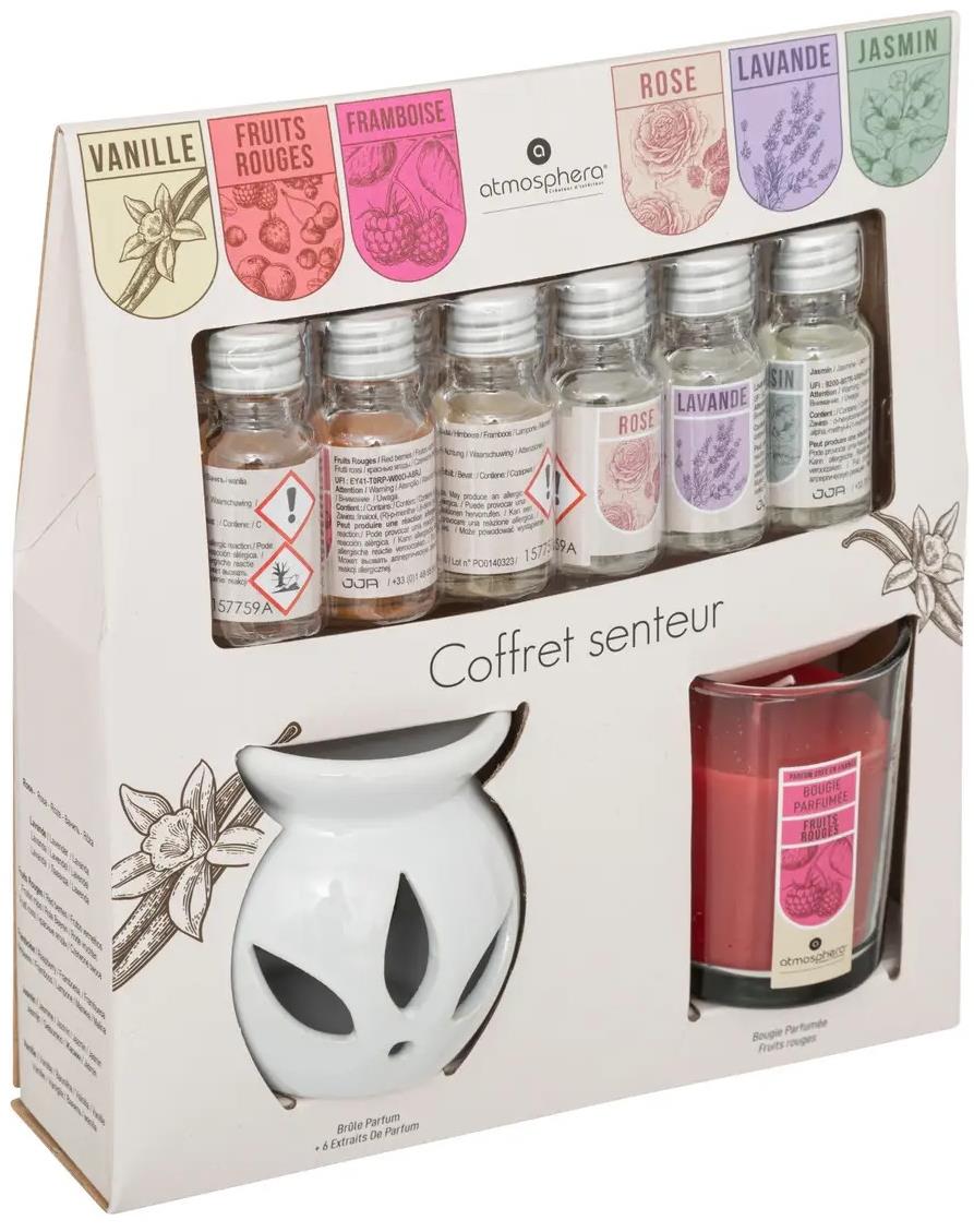 ATMOSPHERA sada vonných olejů s aroma lampou 10 ml