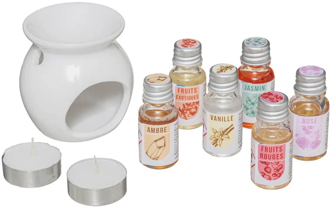 ATMOSPHERA sada vonných olejů s aroma lampou 10 ml