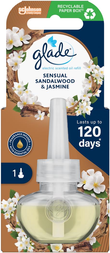 GLADE Electric Sensual Sandalwood náplň 20 ml