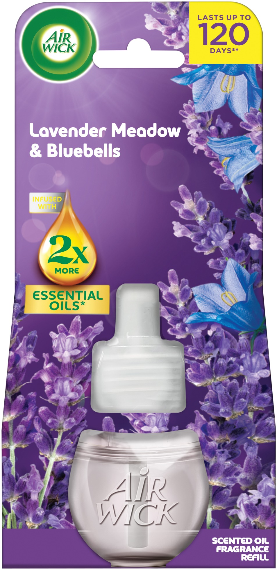 AIR WICK Electric náplň Levandulová louka a modré kvítky 19 ml