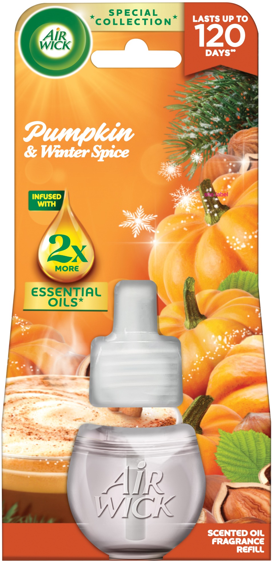 AIR WICK Electric náplň Dýně a podzimní koření 19 ml