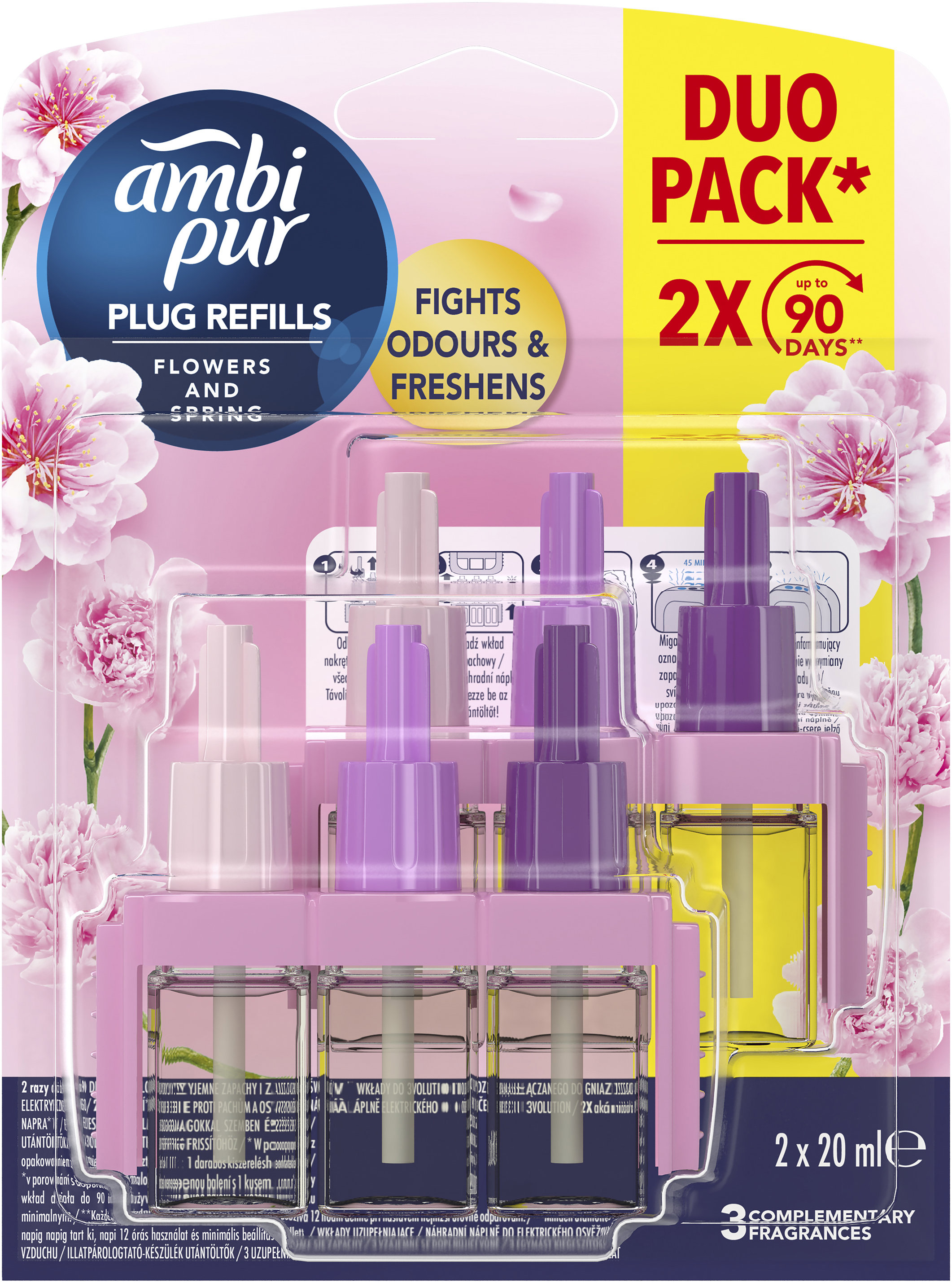 AMBI PUR 3Volution Flowers and Spring náplň 2 × 20 ml