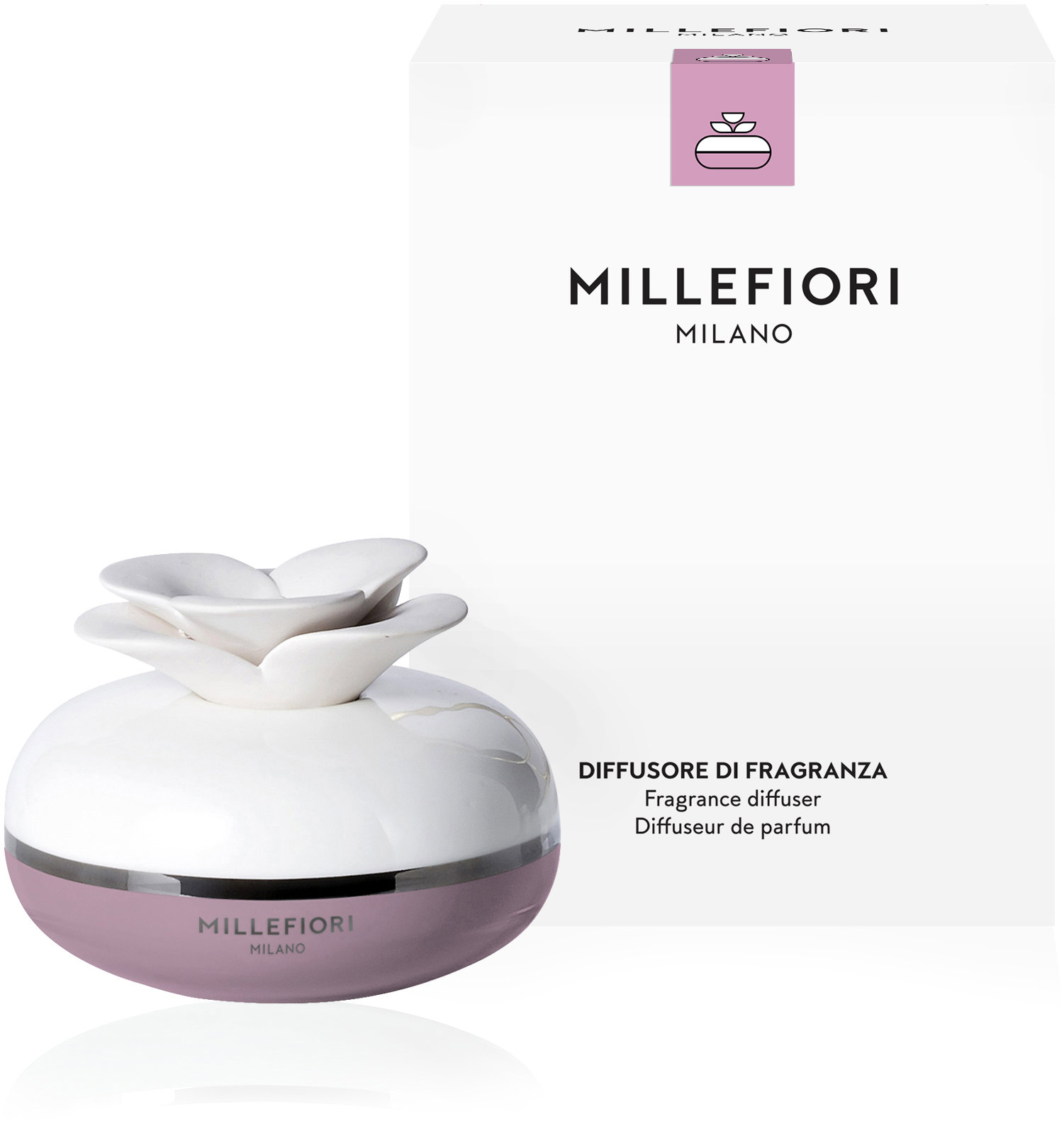 MILLEFIORI MILANO Air Design Flower Pink 130 ml