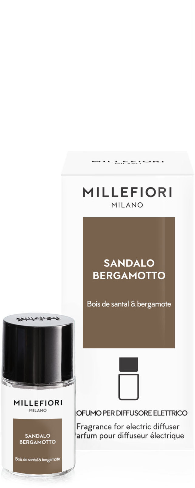 MILLEFIORI MILANO Sandalo Bergamotto náplň 15 ml