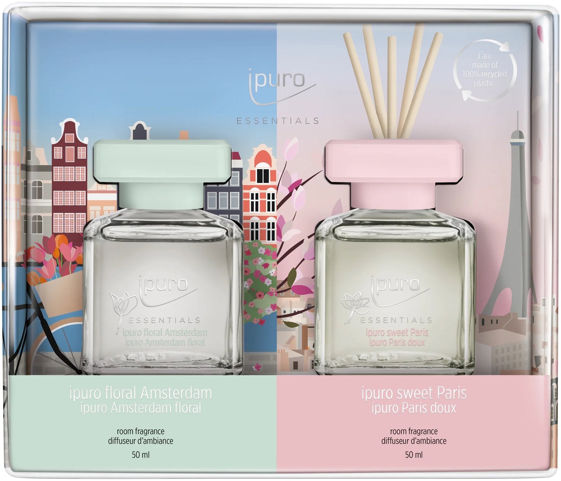 IPURO Essentials Paris & Amsterdam 2 × 50 ml