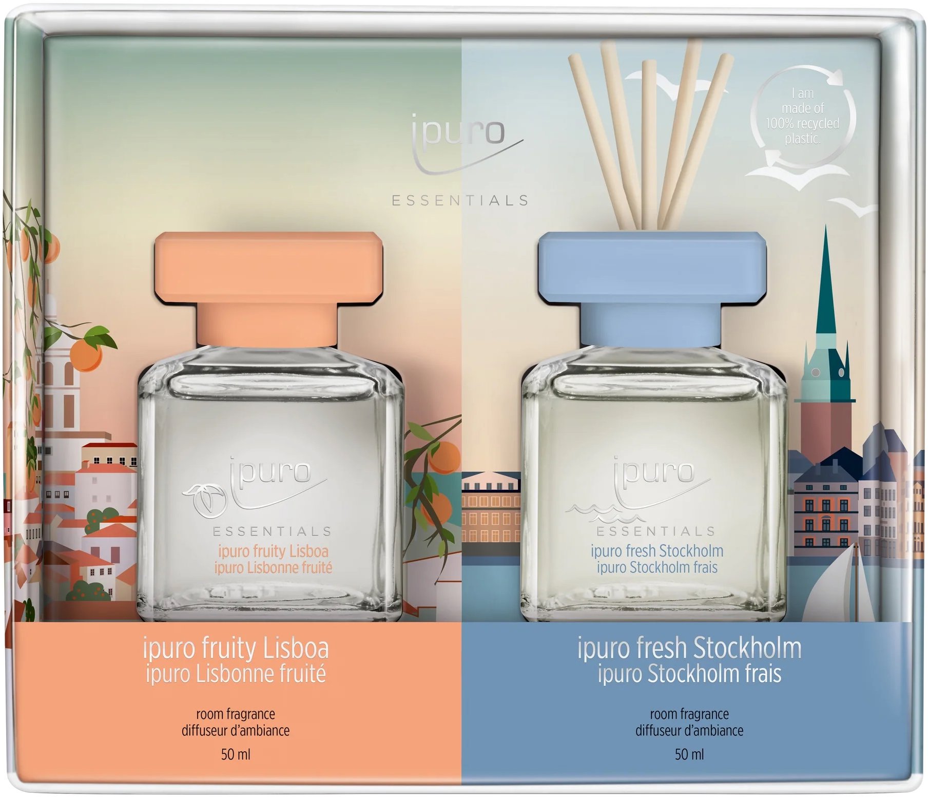 IPURO Essentials Stockholm & Lisboa 2 × 50 ml